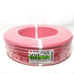 ΘΘ YAZAKI VVFケーブル 3×2.0mm 100m 未使用品 2 Sランク