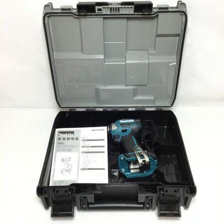  MAKITA マキタ インパクトドライバ 未使用品(S) ケース付 コードレス式 18v  TD173D ブルー