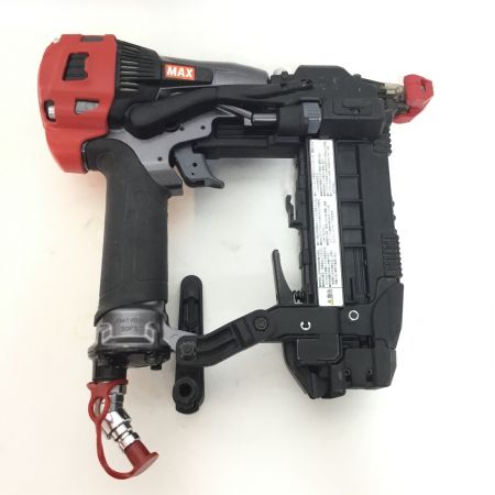  MAX マックス エアツール フロアネイラ 高圧 50mm ケース付 HA-50F3(D) レッド