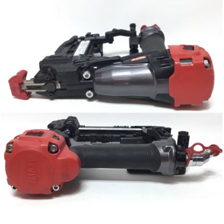  MAX マックス エアツール フロアネイラ 高圧 50mm ケース付 HA-50F3(D) レッド