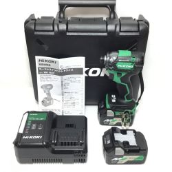 ΘΘ HiKOKI ハイコーキ インパクトドライバ 未使用品(S) 付属品完備 コードレス式 18v WH18DC グリーン Sランク