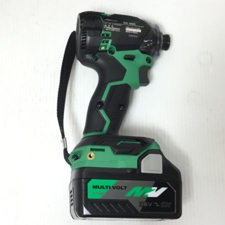  HiKOKI ハイコーキ インパクトドライバ 未使用品(S) 付属品完備 コードレス式 18v WH18DC グリーン