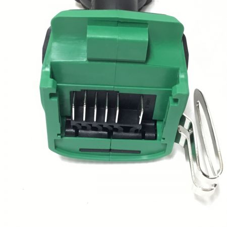  HiKOKI ハイコーキ インパクトドライバ 未使用品(S) 付属品完備 コードレス式 18v WH18DC グリーン