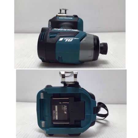 MAKITA マキタ インパクトドライバ 未使用品(S) 付属品完備 コードレス式 18v TD173DRGX ブルー