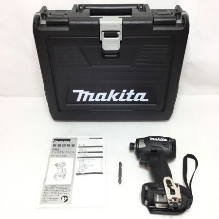  MAKITA マキタ インパクトドライバ 未使用品(S) ケース付 コードレス式 18v TD173D ブラック