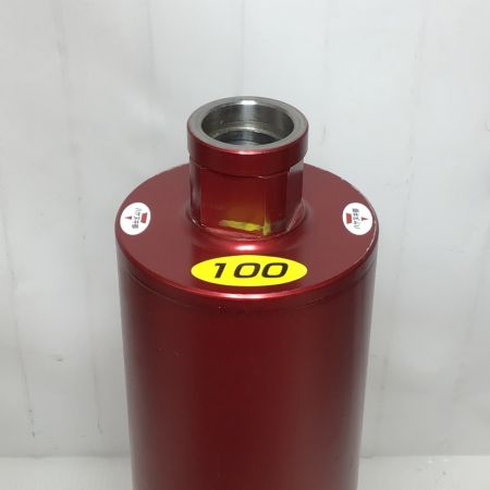  Hakken コアドリル 100mm 本体のみ 程度B  370L レッド
