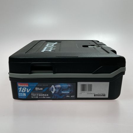  MAKITA マキタ インパクトドライバ  TD173DRGX ブルー 未使用品 付属品完備