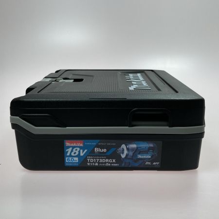  MAKITA マキタ インパクトドライバ  TD173DRGX ブルー 未使用品 付属品完備