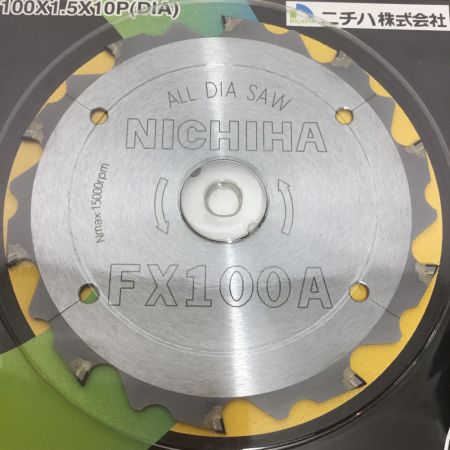  ニチハ株式会社 オールダイヤモンドチップソー 1 FX100A
