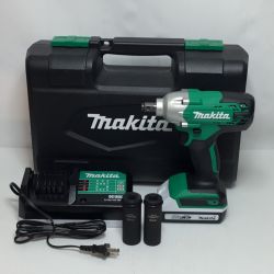 ΘΘ MAKITA マキタ インパクトレンチ 18v 充電器・充電池1個・ケース付 未使用品(S) MTW001DSA グリーン Sランク