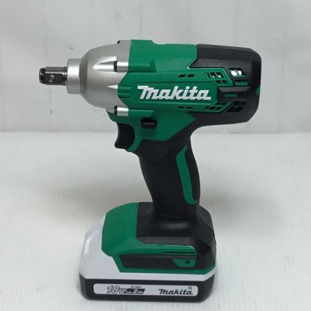  MAKITA マキタ インパクトレンチ 18v 充電器・充電池1個・ケース付 未使用品(S) MTW001DSA グリーン