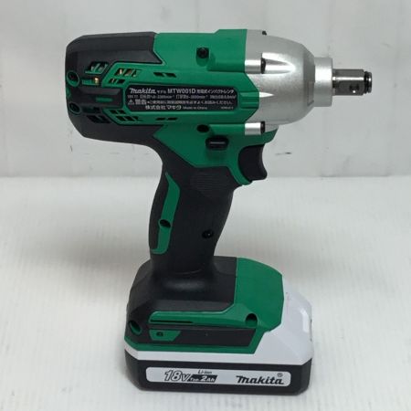  MAKITA マキタ インパクトレンチ 18v 充電器・充電池1個・ケース付 未使用品(S) MTW001DSA グリーン