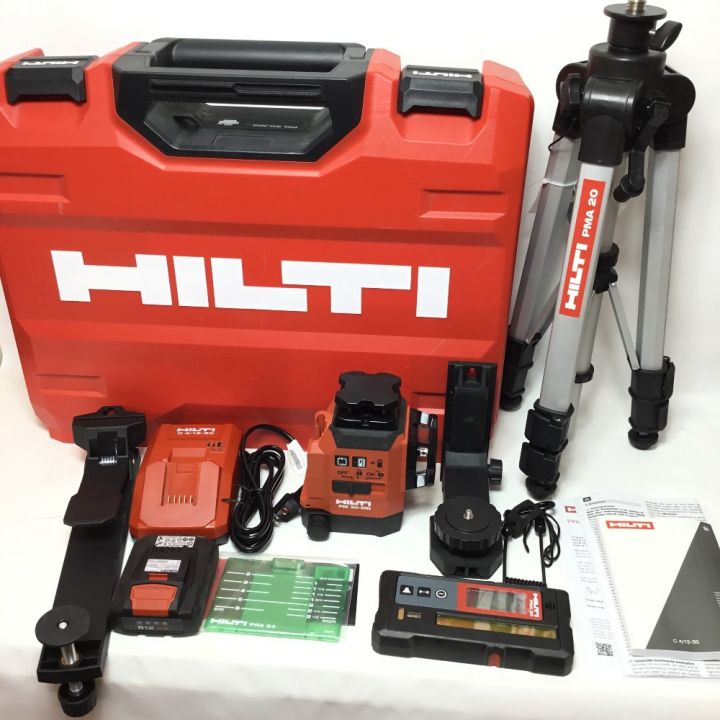 Hilti ヒルティ レーザー墨出し器 コードレス式 10.8v PM30-MG レッド｜中古｜なんでもリサイクルビッグバン