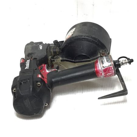  MAKITA マキタ エア釘打ち 高圧 ケース付 程度B キズ・はがれ有 AN636HM レッド×ブラック