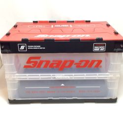 ΘΘ Snap-on スナップオン 折りたたみコンテナ 程度A BWL73300C レッド×ブラック Aランク