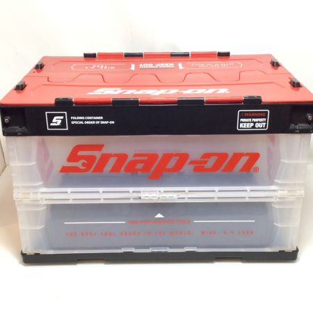  Snap-on スナップオン 折りたたみコンテナ 程度A BWL73300C レッド×ブラック