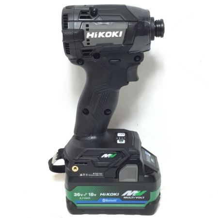  HiKOKI ハイコーキ インパクトドライバ 36v 付属品完備 未使用品(S) WH36DD ブラック
