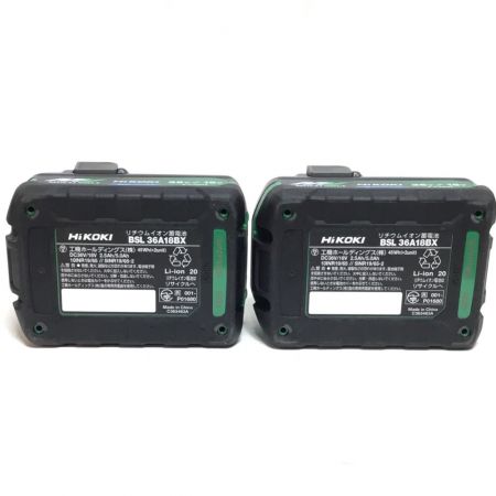  HiKOKI ハイコーキ インパクトドライバ 36v 付属品完備 未使用品(S) WH36DD ブラック