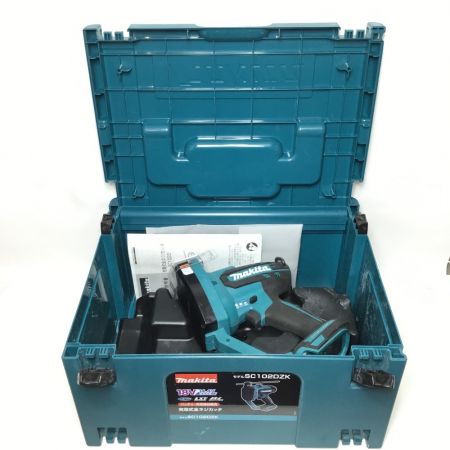  MAKITA マキタ 全ネジカッタ ケース付 コードレス式 18v SC102D ブルー
