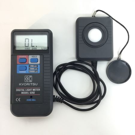  KYORITSU 共立電気計器  デジタル照度計 MODEL5202