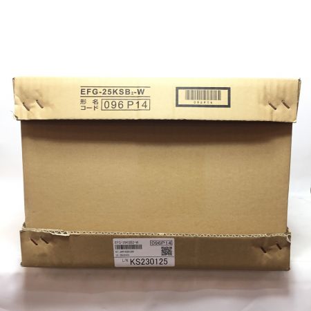  MITSUBISHI ミツビシ 産業用換気送風機 [本体]有圧換気扇 未使用品 EFG-25KSB2-W