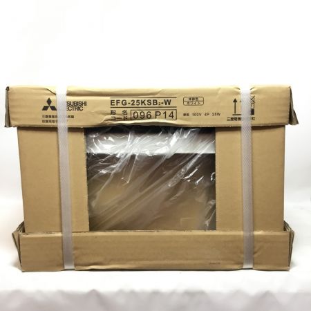  MITSUBISHI ミツビシ 産業用換気送風機 [本体]有圧換気扇 未使用品3 EFG-25KSB2-W