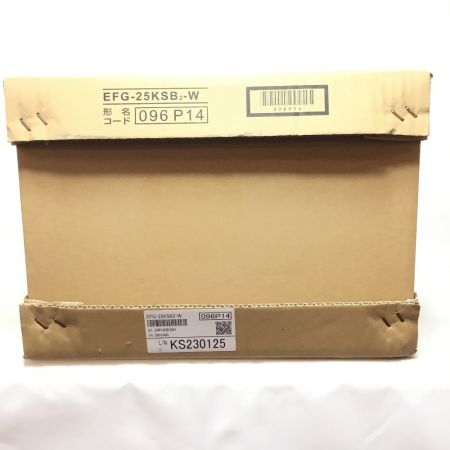  MITSUBISHI ミツビシ 産業用換気送風機 [本体]有圧換気扇 未使用品4 EFG-25KSB2-W