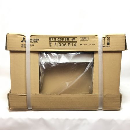  MITSUBISHI ミツビシ 産業用換気送風機 [本体]有圧換気扇 未使用品5 EFG-25KSB2-W