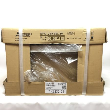  MITSUBISHI ミツビシ 産業用換気送風機 [本体]有圧換気扇 未使用品7 EFG-25KSB2-W