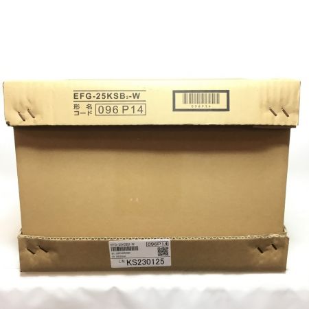  MITSUBISHI ミツビシ 産業用換気送風機 [本体]有圧換気扇 未使用品7 EFG-25KSB2-W