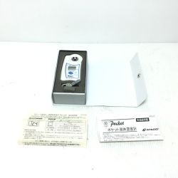 ΘΘ ATAGO ポケット食塩水・融雪剤濃度計 程度B ケース付 PAL-03S Bランク