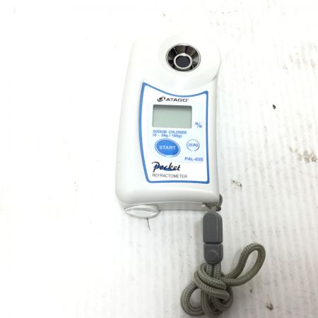  ATAGO ポケット食塩水・融雪剤濃度計 程度B ケース付 PAL-03S