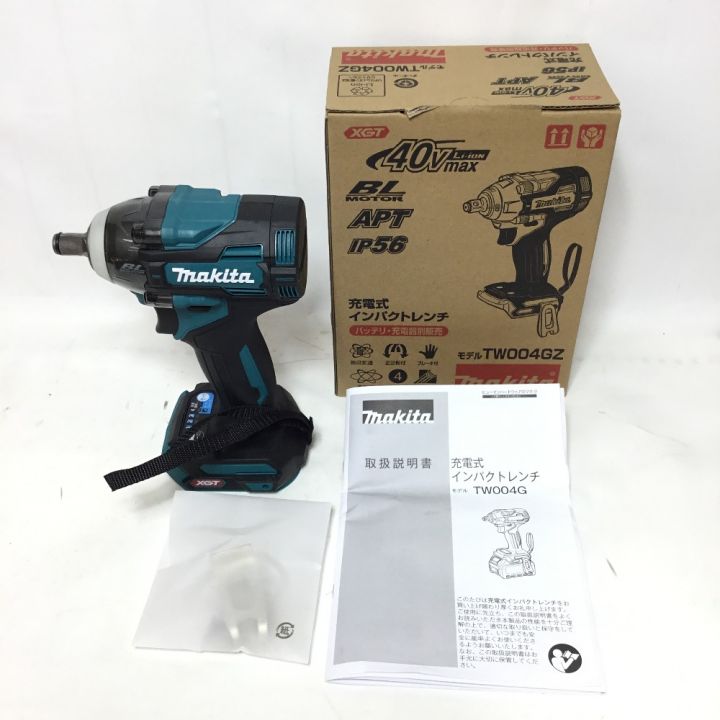 MAKITA マキタ インパクトレンチ 未使用品(S) 本体のみ 40v TW004G ブルー｜中古｜なんでもリサイクルビッグバン