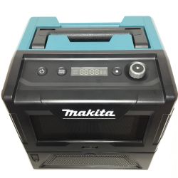 ΘΘ MAKITA マキタ 充電式電子レンジ 本体のみ コードレス式 40v 2023年製 MW001G ブルー Aランク