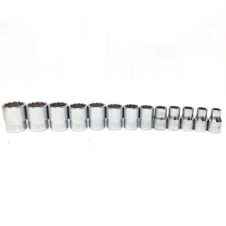  TOP工業 トップ工業 ソケットレンチセット 18点 差込角12.7mm SWS-413