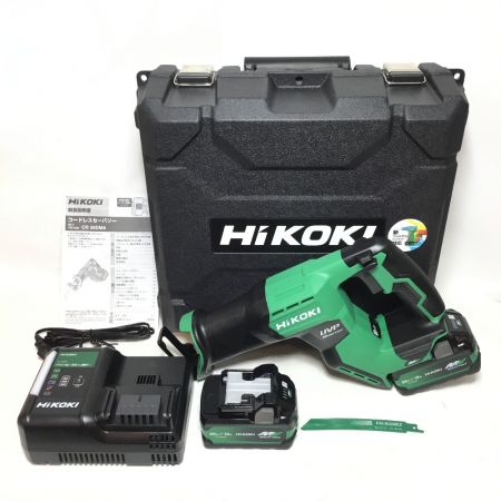  HiKOKI ハイコーキ セーバーソー コードレス式 36v CR36DMA グリーン
