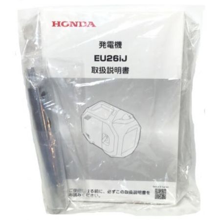  HONDA ホンダ インバーター発電機 未使用品(S) 4サイクル EU26iJ レッド