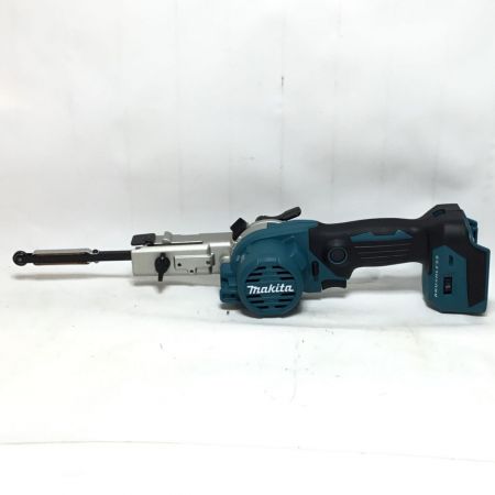  MAKITA マキタ ベルトサンダ 9mm 18v 充電器・充電池1個・ケース付 未使用品(S) BS180DRG ブルー