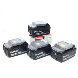 ΘΘ MAKITA マキタ バッテリー 未使用品(S) 18v 4個セット BL1860B Sランク
