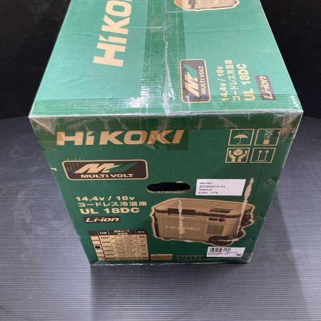 HiKOKI ハイコーキ コードレス冷温庫 UL18DC オリーブ 14.4v/18v フォレストグリーン