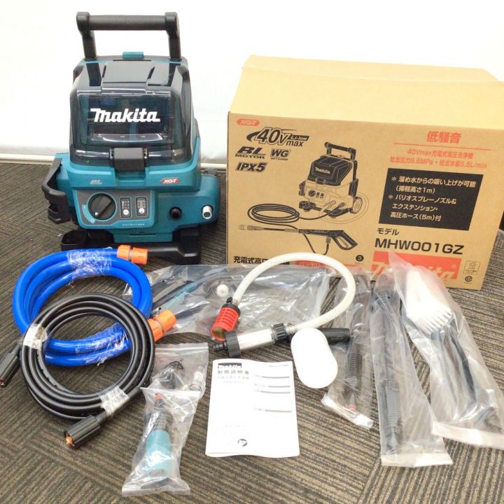 MAKITA マキタ 充電式高圧洗浄機 未使用品(S) 各種ノズル付 コードレス式 40v MHW001GZ｜中古｜なんでもリサイクルビッグバン