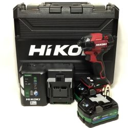 ΘΘ HiKOKI ハイコーキ インパクトドライバ 36v 充電器・充電池2個・ケース付 程度A WH36DD Aランク