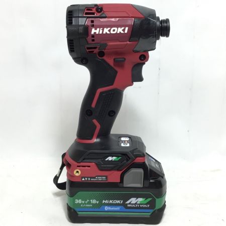  HiKOKI ハイコーキ インパクトドライバ 36v 充電器・充電池2個・ケース付 程度A WH36DD