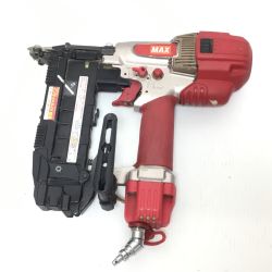 ΘΘ MAX マックス エアネイラ 程度B 本体のみ 高圧 HA-50F1 レッド Bランク