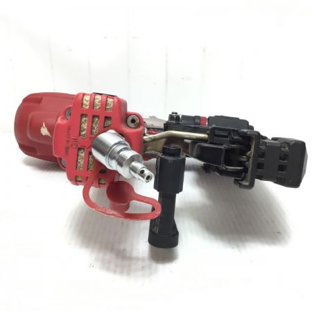  MAX マックス エアネイラ 程度B 本体のみ 高圧 HA-50F1 レッド