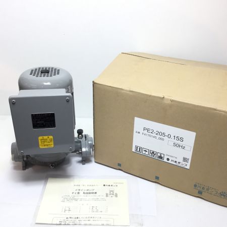  川本ポンプ アラインポンプ 未使用品(S) PE2-205-0.155