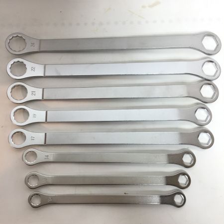  KOTO 江東産業 超薄型メガネレンチセット 8本セット LW-8140