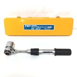 ΘΘ TOP工業 水道用本管用ストレート形トルクレンチ ケース付 RM-30LST Bランク