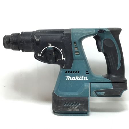  MAKITA マキタ ハンマドリル 18v 充電器・充電池2個・ケース付 程度B HR244D ブルー
