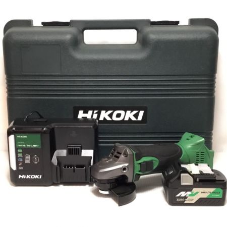  HiKOKI ハイコーキ ディスクグラインダー 18v 未使用品(S) 充電器・充電池1個・ケース付 G18DSL2 グリーン